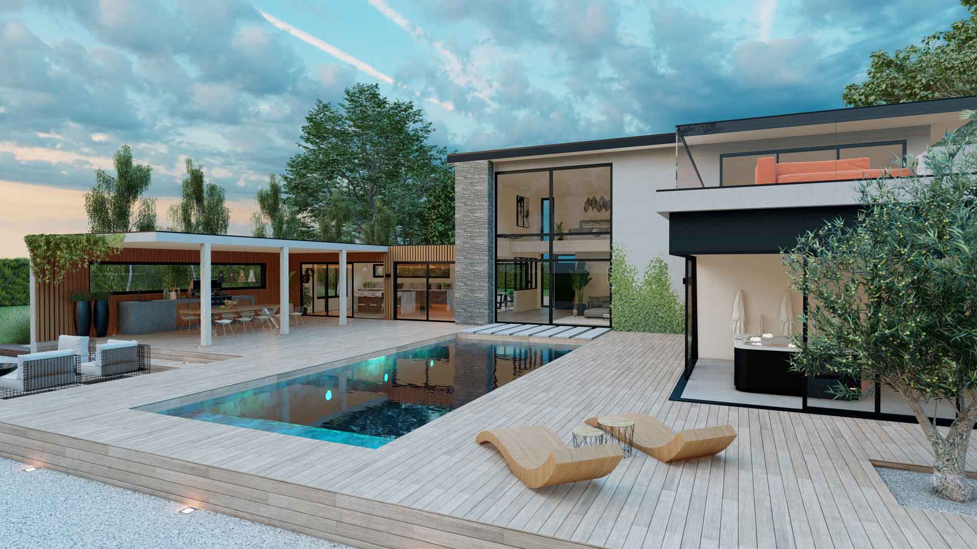 Constructeurs-maisons-l4m-production-image-3d-constructions-Belon-terrasse-piscine