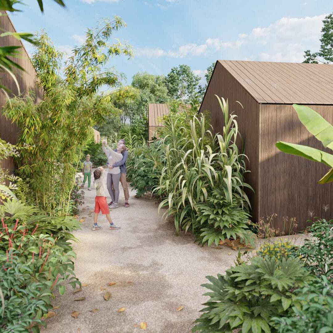 Paysagistes-images-3d-rendus-perspective-l4m-projet-Camping-la-Foret-Saint-Jean-de-Monts-allee