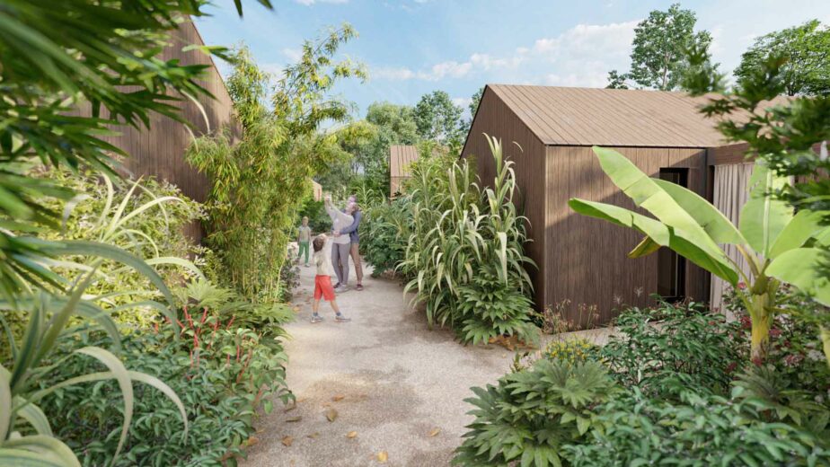 Paysagistes-images-3d-rendus-perspective-l4m-projet-Camping-la-Foret-Saint-Jean-de-Monts-allee