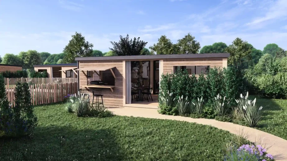 Architectes-images-3d-rendu-perspective-exterieure-studio-l4m-projet-Camping-la-Chausseliere-jardin