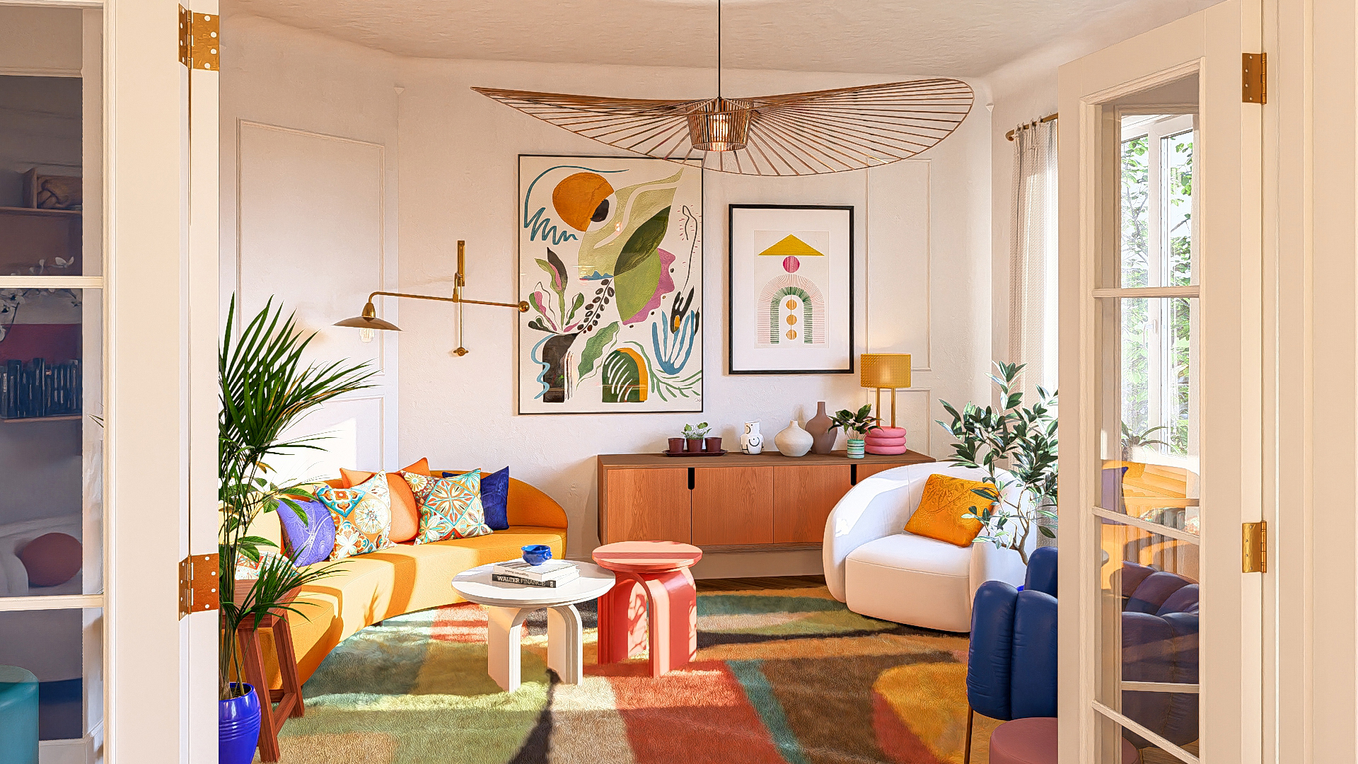 Architectes-images-3d-rendus-perspective-interieure-Studio-L4M-projet-tutti-frutti-vue-salon