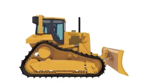 Camion-chantier-bull-bouteur-lame-face-orange-3d-vehicule-studio-l4m-lumion-fbx