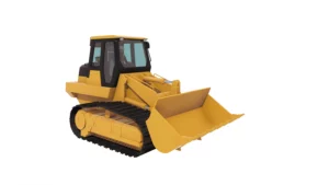 Camion-chantier-chargeuse-chenilles-godet-orange-3d-vehicule-studio-l4m-lumion-fbx