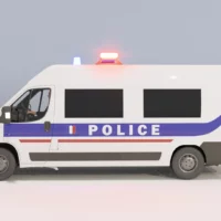 fourgon-van-camionette-police-policier-nationale-cote-3d-vehicule-studio-l4m-lumion-fbx