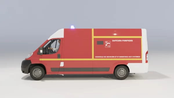 fourgon-van-camionette-pompiers-ambulance-urgence-cote-3d-vehicule-studio-l4m-lumion-fbx